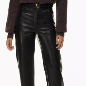 Aritzia Wilfred Melina Vegan Leather Pant